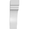 Ekena Millwork 5-in. W x 14-in. D x 18-in. H Pescadero Architectural Grade PVC Knee Brace BRCP05X14X18PEC - alternate 6